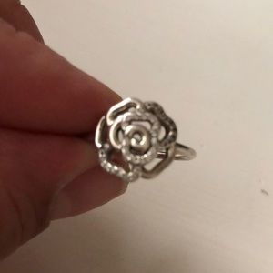 Pandora silver rose 🌹 ring